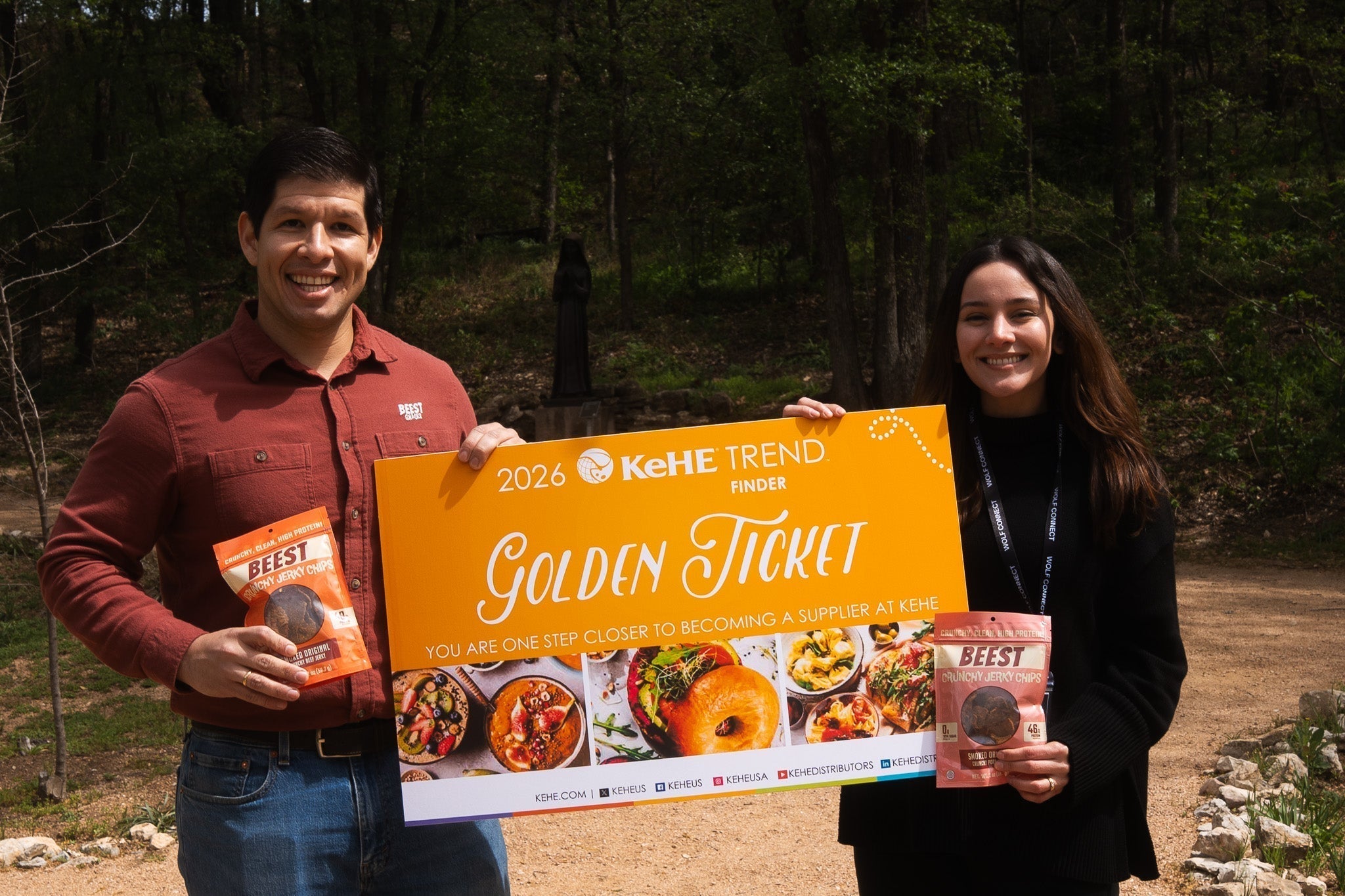 BEEST Snacks Wins KeHE Trend Finder Golden Ticket