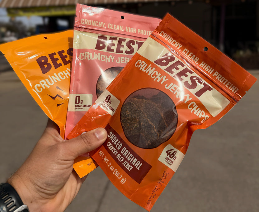 BEEST Snacks | Real Food Snacks: Jerky Chips & Charcuterie Trail Mix
