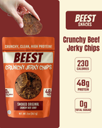Crunchy Beef Jerky Chips – Smoked Original