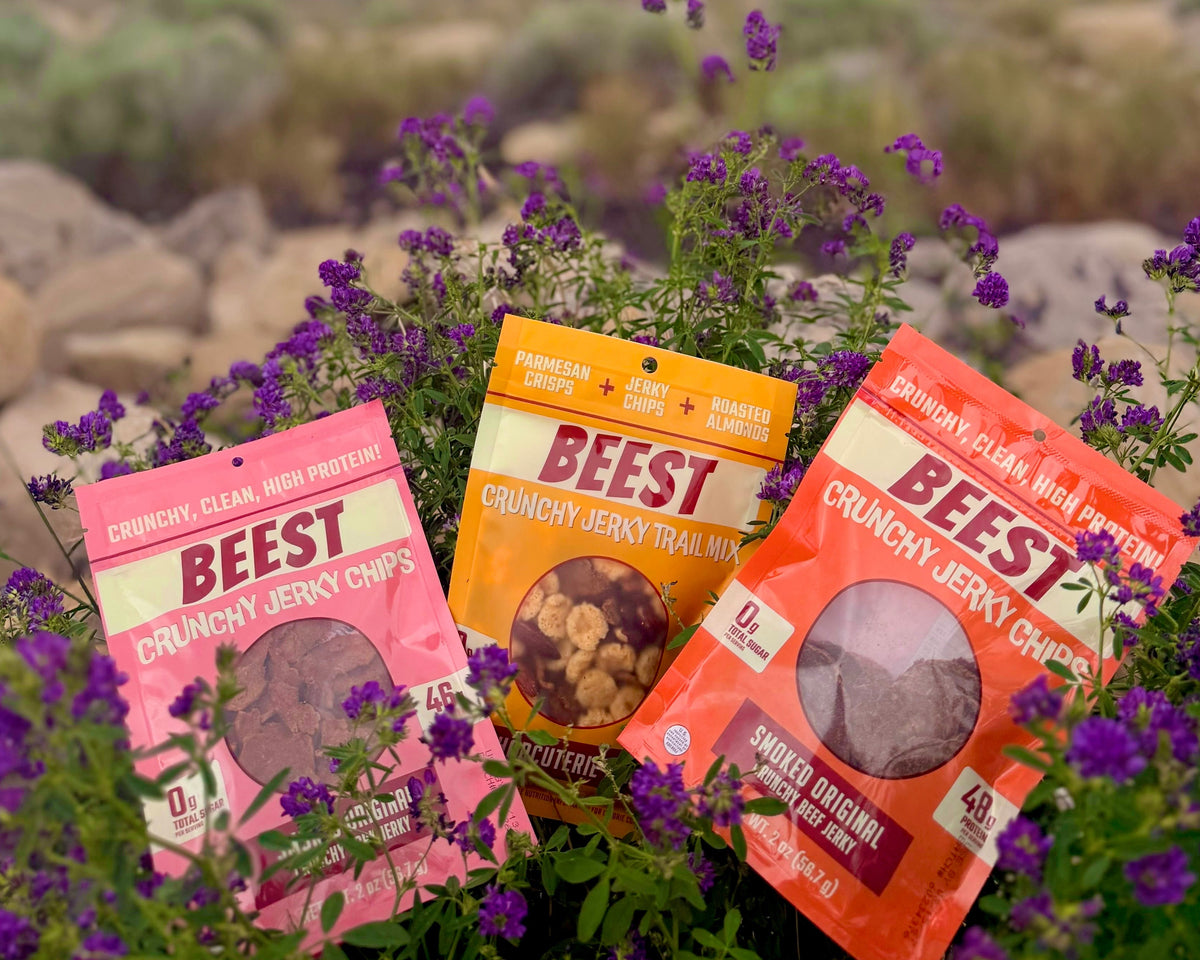 BEEST Snacks | Real Food Snacks: Jerky Chips & Charcuterie Trail Mix