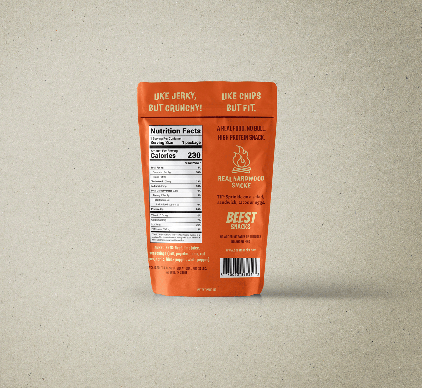 Crunchy Jerky - The OG Beef