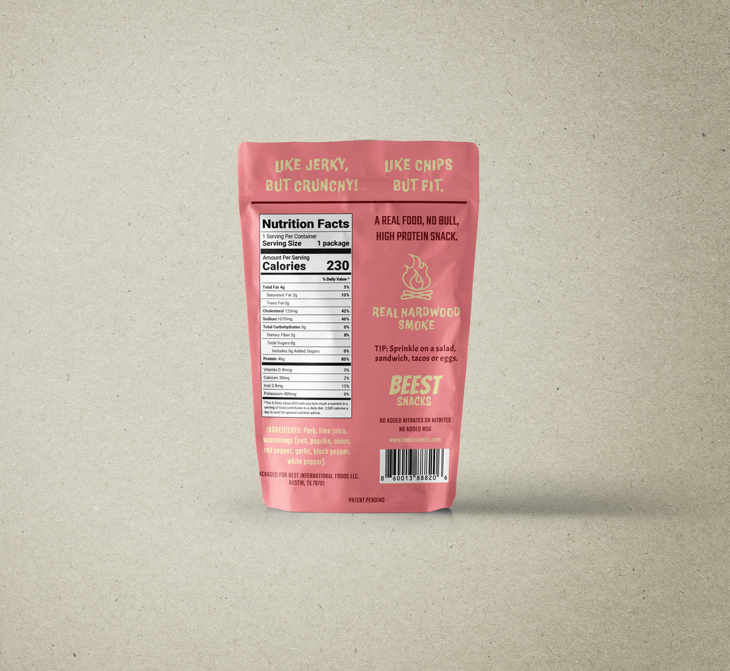 Crunchy Jerky - The OG Pork